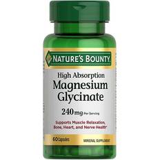 Vitamins & Supplements Nature's Bounty High Absorption Magnesium Glycinate 240 mg 60