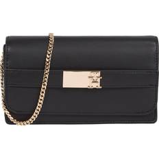 Tommy Hilfiger Umhängetaschen Tommy Hilfiger Heritage Lrg Flap - Black