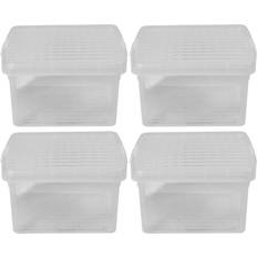 Wham Clip Square Plastic 9 Liters Storage Box