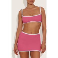 Costumi da bagno Plus Size Midi Swim Skort - Magenta