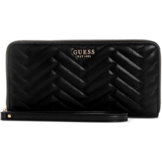 Guess Wallets & Key Holders Guess Anning Large Zip Around Wallet - Black