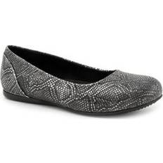 Shoes Softwalk Sonoma Ballerina Flat - Black Snake