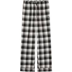 Damen - Schwarz Schlafanzüge Marc O'Polo Cozy Flanell Pyjamahose - Mehrfarbig