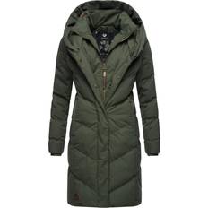 Ragwear Natalka Vinterfrakke - Mørkegrøn