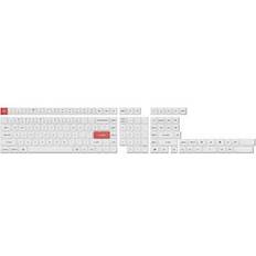 Keychron Black On White Keycaps Double Shot PBT OSA Full Set