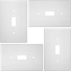 Electrical Accessories None Luyaoo, 4 Pcs Switch Panel Light Switch Cover Plate Wall Switch Plate Covers Toggle Switch Guard Wall Toggle Switch Cover