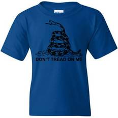 Tops Tee Hunt Don’t Tread On Me Youth T-Shirt - Snake Blue