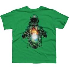 Design by Humans Boys Kelly Green Graphic Tee - Kelly Green