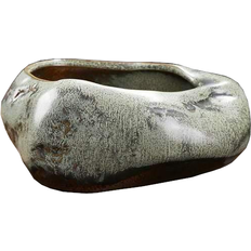 Pots, Plants & Cultivation HOD Garden Koi Pot Japanese Natural Stone Look Ceramic Pots