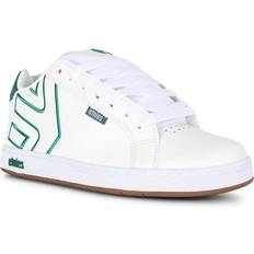 Etnies Fader Low Top Skate Shoes - White/Green