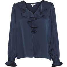 B.Young Blåa Blusar B.Young Dame Bluse Byflair - Navy Blazer