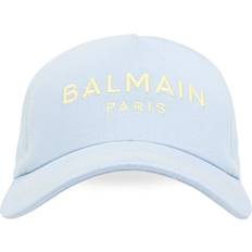 Balmain Headgear Balmain Logo Embroidered Baseball Cap - Blue