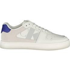 Calvin Klein White Leather Mens Sneaker - White