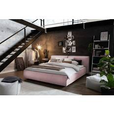 Pink Beds Polsterbett Bett Stoff Rosa 160 x 200 cm