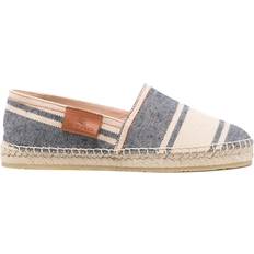 Dame - Multifarvet Espadrillos Etro Chemise En Coton Imprimé - Bleu Marine