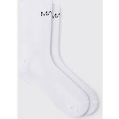 Mens Original Man Sports Socks - White