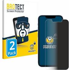 Brotect Blickschutzfolie Anti-Spy Privacy Folie für iPhone 13 Mini