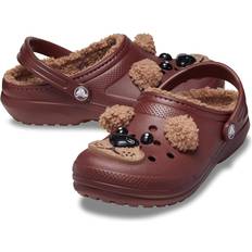 Strandschoenen uitverkoop Crocs Classic Lined Bear Klompen - Dark Clay