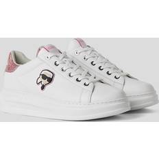 Karl Lagerfeld Kapri Nft Lo Lace Women's Sneakers - White/Pink