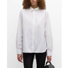 Tops Toteme Signature Cotton Shirt - White