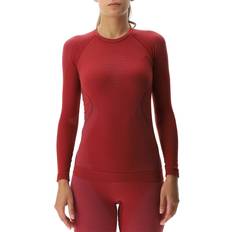 Damen - Rot Basisschicht-Oberteile UYN Evolutyon Long Sleeve Shirt - Rot