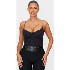 PrettyLittleThing Shape Sculpt Underwired Bodysuit - Black