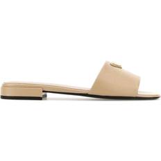 Prada Tossut ja Sandaalit Prada Saffiano Patent Leather Slides