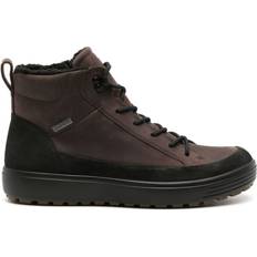 Stof Snørestøvler Soft 7 Tred Leather Boots - Marron Oscuro