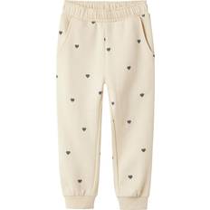 Beige - Piger Bukser Name It Sweatbukser - 104