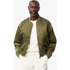 Lacoste Water-Repellent Bomber Jacket - Green