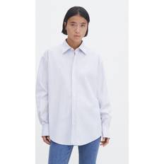 Filippa K Cotton Stripe Shirt - Blue