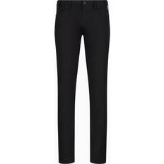 Trousers Emporio Armani Stretch Twill Slim Fit Trousers - Blue