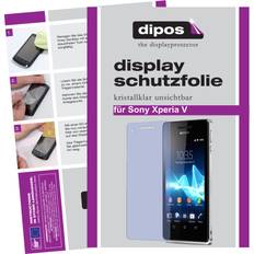 Dipos Displayschutzfolie für Sony Xperia V