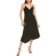 Linen-Blend Midi Dress - A.L.C. Jacquelyn