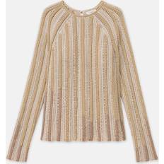 Silk Sweaters Lafayette 148 New York Cashmere Hoodie Sweater - Pearl