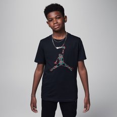 Jordan Plaid Tee - Black