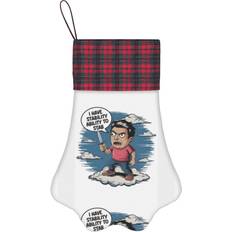 Pets Famgem Paw Christmas Stockings Buffalo Tartan Plaid 9660