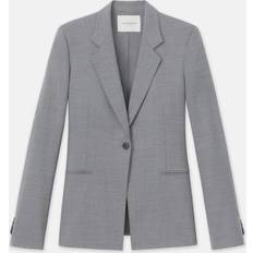 Lafayette 148 New York New York Wool Silk-Blend Blazer