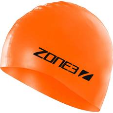 Zone3 Silicone Swim Cap Orange