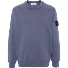 Stone Island Overdele Stone Island Thick Knitted Compass-Badge Sweater - Navy Blue