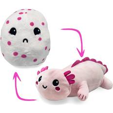 Hatchkinz Reversible Axolotl to Egg Plushie 8"