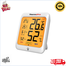 Thermometers & Weather Stations ThermoPro TP53 Hygrometer
