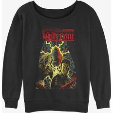 Dolly Crewneck Sweatshirt med Logo Print - Sort