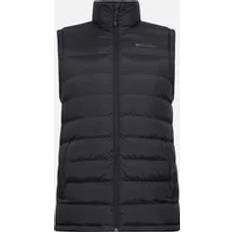 Microfiber Vests Mountain warehouse Men's Faux Fur Lined Padded Gilet - Black