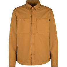 Orange - Overshirts Jackor Timberland Men's Overshirt With Tartan Fleece Lining