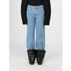 Nanushka Denim HighWaisted Wide Leg Jeans