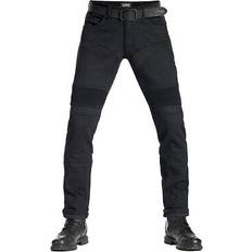 Pando Moto karldo motorcycle motorbike slim fit riding denim jeans black