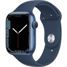 Apple Watch Series 7 Smartwatches Apple Watch Series 7, Aluminium, 45mm, GPS, Sport Band Blue