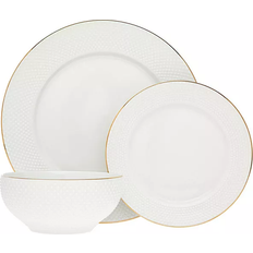 With Handles Dinner Sets Godinger Pique Dinner Set 4pcs