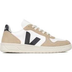 Veja Zwart Schoenen Veja Sneakers V-10 - Extra White/Black/Sahara